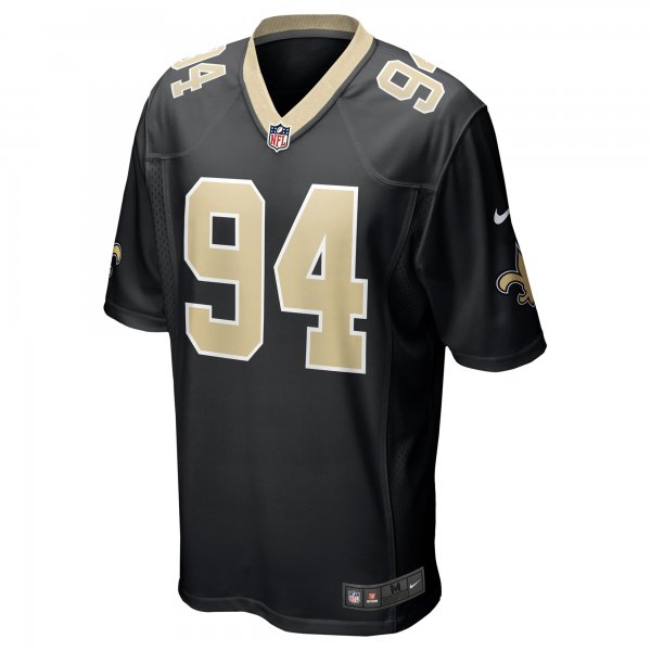 Men's New Orleans Saints Cameron Jordan Nike  Black Team Game Jersey