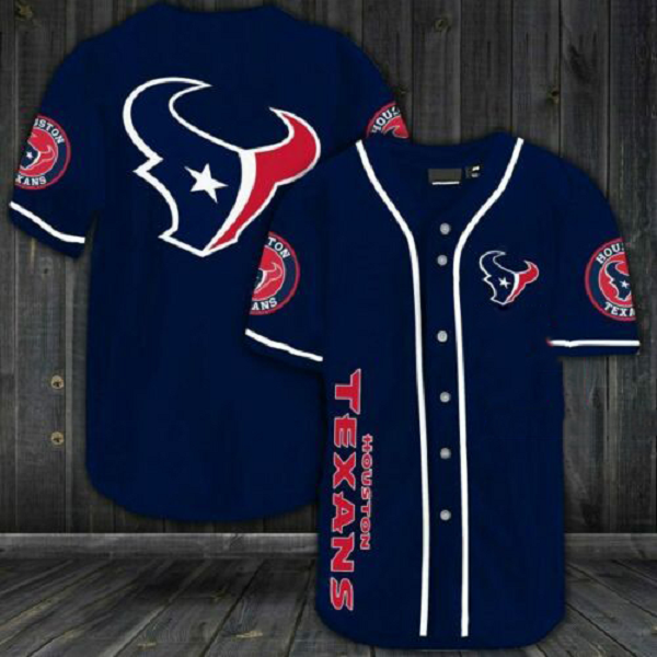 Houston Texans NFL Stitched Fashion Baseball Legend Jersey