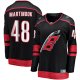 Women's Carolina Hurricanes Jordan Martinook Fanatics Black Home Breakaway Player Jersey