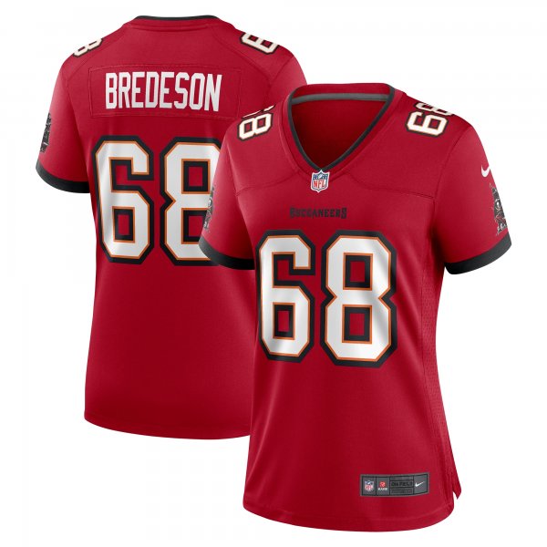 Women's Tampa Bay Buccaneers Ben Bredeson Nike  Red  Game Jersey