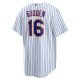 Men's New York Mets Dwight Gooden Nike White Home Replica Player Jersey