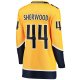 Women's Nashville Predators Kiefer Sherwood Fanatics Gold Home Breakaway Player Jersey