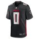 Men's Atlanta Falcons Lorenzo Carter Nike Black Game Player Jersey