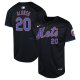 Youth New York Mets Pete Alonso Nike Black Alternate Limited Player Jersey