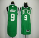 Men's Boston Celtics #9 Rajon Rondo Revolution 30 Green Stitched NBA Jersey