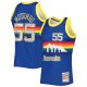 Men's Denver Nuggets Dikembe Mutombo Mitchell & Ness Royal 1996/97 Hardwood Classics NBA 75th Anniversary Diamond Swingman Jersey