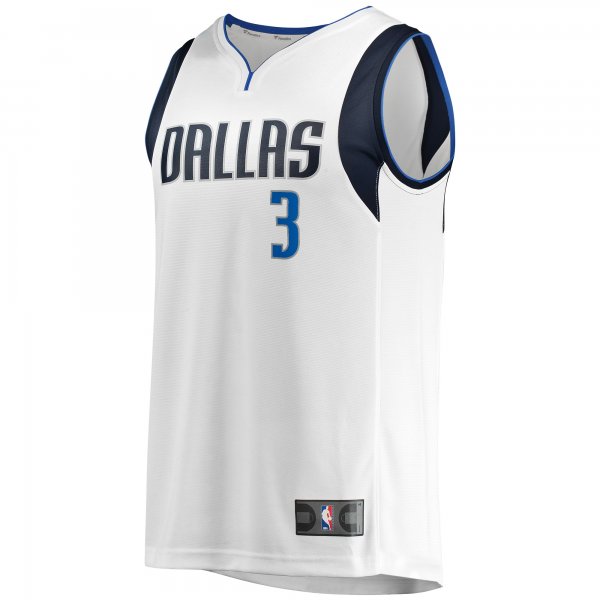 Men's Dallas Mavericks Jaden Hardy Fanatics White Fast Break Player Jersey - Association Edition