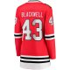 Women's Chicago Blackhawks Colin Blackwell Fanatics Red Home Breakaway Player Jersey