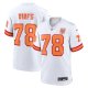 Men's '76 Tampa Bay Buccaneers #78 Tristan Wirfs Nike White 50th Season Game Jersey