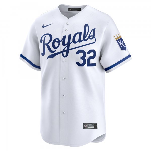 Men's Kansas City Royals Nick Pratto Nike White Home Limited Player Jersey