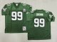 Men's Philadelphia Eagles #99 Jerome Brown Green Jersey