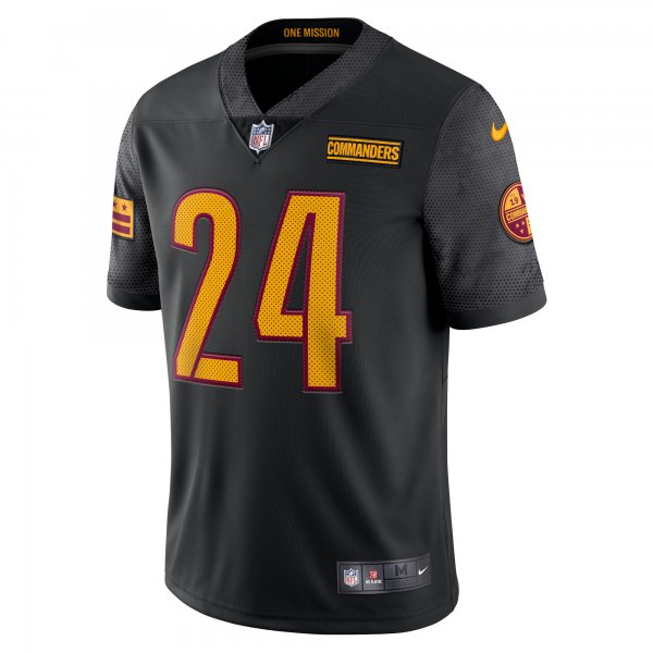 Men's Washington Commanders Antonio Gibson Nike Black Alternate Vapor Limited Jersey