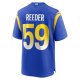 Men's Los Angeles Rams Troy Reeder Nike  Royal Team Game Jersey