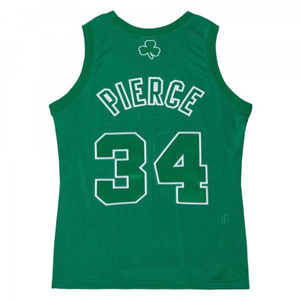 Men's Boston Celtics Paul Pierce Mitchell & Ness Kelly Green 2012 Player Jersey