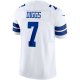 Men's Dallas Cowboys Trevon Diggs Nike White Vapor F.U.S.E. Limited Jersey