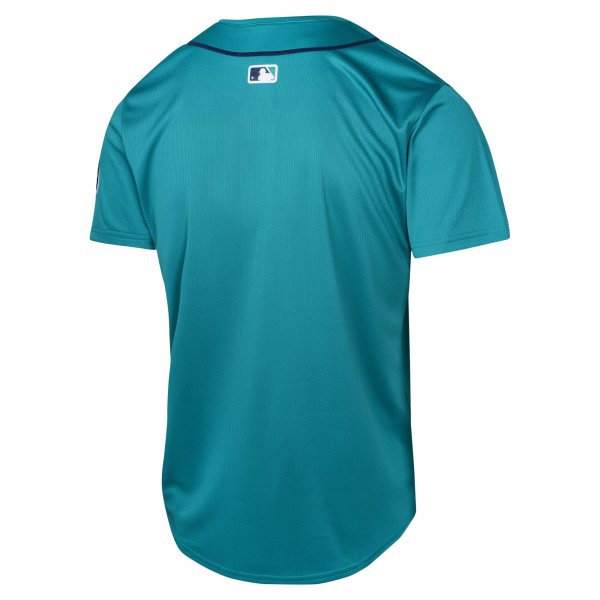 Youth Seattle Mariners Nike Aqua Alternate Limited Jersey