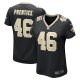 Women's New Orleans Saints Adam Prentice Nike Black Game Player Jersey