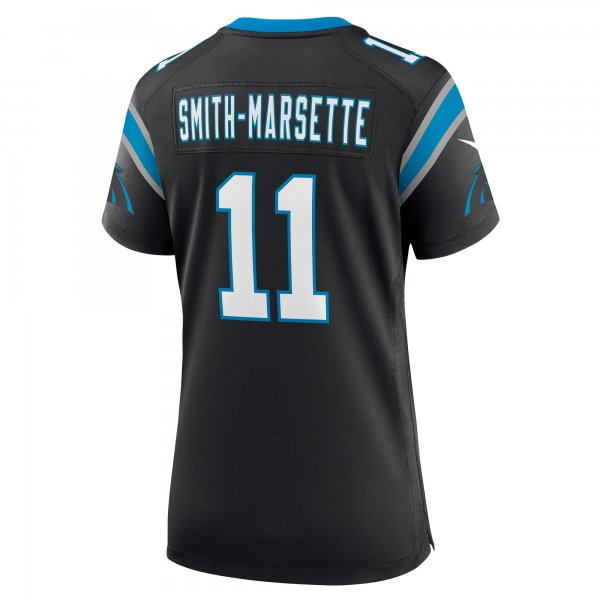 Women's Carolina Panthers Ihmir Smith-Marsette Nike  Black Team Game Jersey