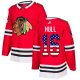 Adidas Chicago Blackhawks #16 Bobby Hull Red Home USA Flag Stitched NHL Jersey