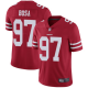 Youth's San Francisco 49ers #97 Nick Bosa Nike 2019 NFL Draft First Round Pick Red Limited Jersey