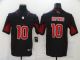 Men's Arizona Cardinals #10 DeAndre Hopkins Black 2020 Color Rush Stitched NFL Nike Limited Jersey