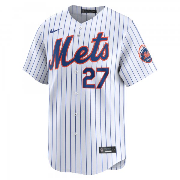 Men's New York Mets Mark Vientos Nike White Home Limited Player Jersey