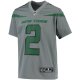 Youth New York Jets Zach Wilson Nike Gray Inverted Team Game Jersey