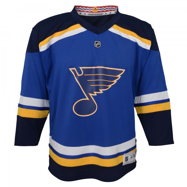 Youth St. Louis Blues  Blue Home Replica Jersey