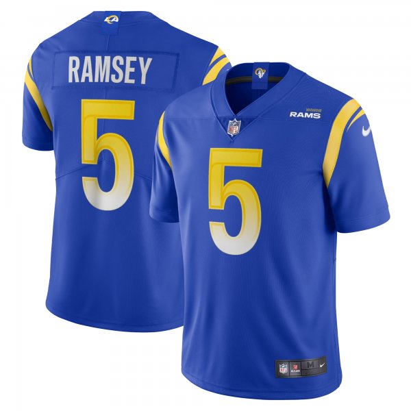 Men's Los Angeles Rams Jalen Ramsey Nike Royal Team Vapor Limited Jersey