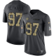 Men's Nike Pittsburgh Steelers #97 Cameron Heyward Black Stitched NFL Limited 2016 Salute to Service Jersey