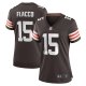 Women's Cleveland Browns Joe Flacco Nike Brown Game Player Jersey