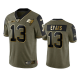 Tampa Bay Buccaneers Mike Evans Olive Gold 2021 Salute To Service Men's Limited NFL Jersey