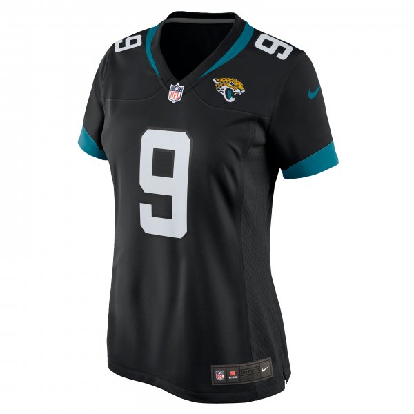 Women's Jacksonville Jaguars Logan Cooke Nike Black Game Jersey