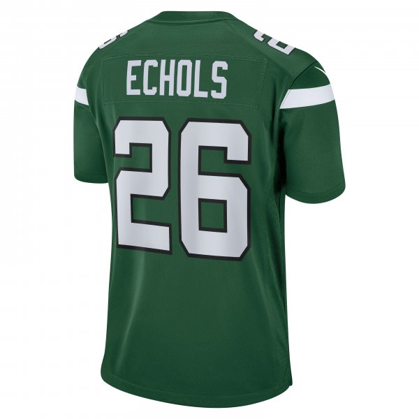 Men's New York Jets Brandin Echols Nike Gotham Green Game Jersey