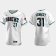 Men's Arizona Diamondbacks #31 Ian Kennedy Alternate White Flex Base MLB Jersey