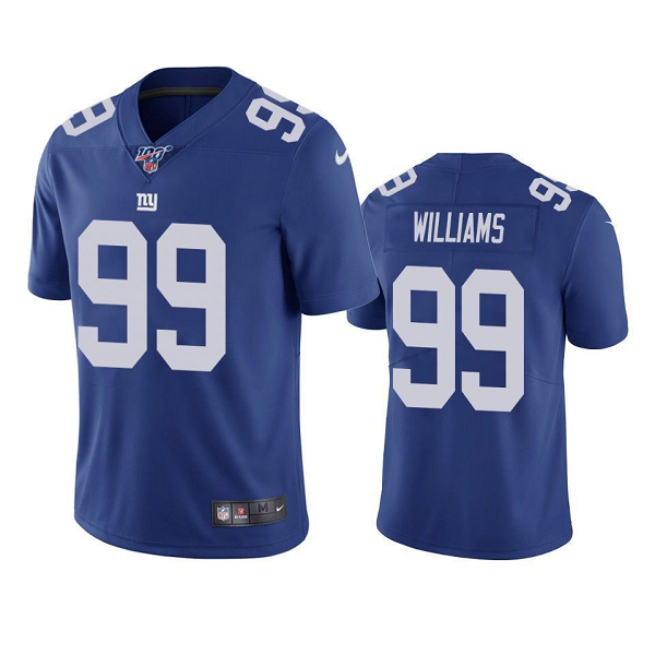 New York Giants Leonard Williams Limited Royal 100th Season Mens Jersey jersey