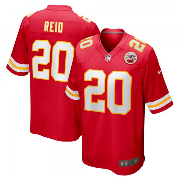 Men's Kansas City Chiefs Justin Reid Nike Red Game Jersey