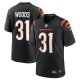 Men's Cincinnati Bengals Ickey Woods Nike Black Retired Player Game Jersey