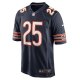 Men's Chicago Bears Darrynton Evans Nike  Navy  Game Jersey