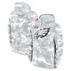 Women's Nike Arctic Camo Philadelphia Eagles 2024 Salute To Service Club Fleece Pullover Hoodie