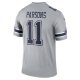 Men's Dallas Cowboys Micah Parsons Nike Gray Inverted Legend Player Jersey