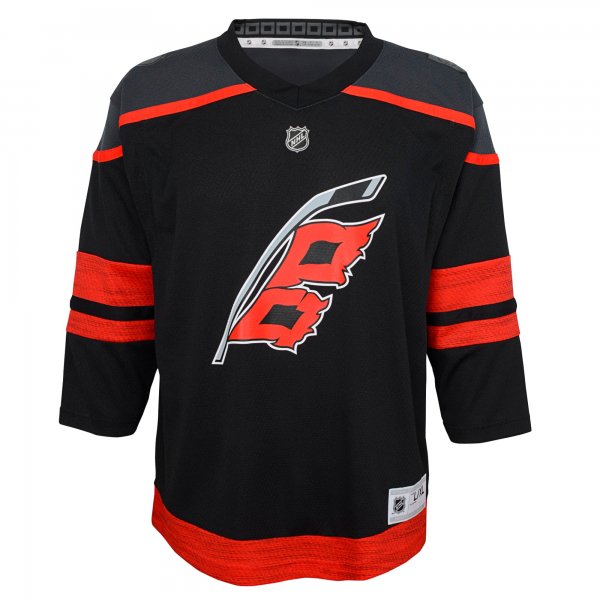 Youth Carolina Hurricanes  Black Home Replica Jersey