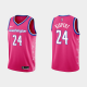 Men's Washington Wizards #24 Corey Kispert 2022-23 Cherry Blossom City Pink NBA Jersey