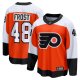 Men's Philadelphia Flyers Morgan Frost Fanatics Orange Home Breakaway Jersey