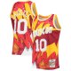 Men's Houston Rockets Sam Cassell Mitchell & Ness Red Hardwood Classics 1993/94 Hyper Hoops Swingman Jersey