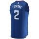 Youth LA Clippers Kawhi Leonard Fanatics Blue 2019/20 Fast Break Replica Jersey - Icon Edition