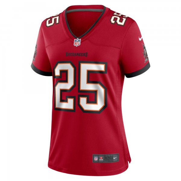 Women's Tampa Bay Buccaneers Patrick Laird Nike  Red  Game Jersey