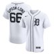 Men's Detroit Tigers Sawyer Gipson-Long Nike White Home Elite Player Jersey