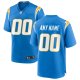 Men's Los Angeles Chargers Nike Powder Blue Custom Game Jersey