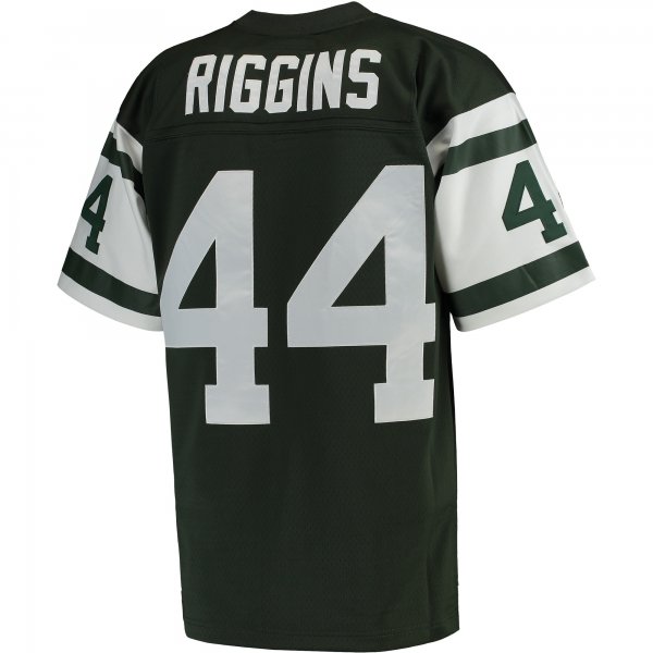 Men's New York Jets John Riggins Mitchell & Ness Green Retired Player Legacy Replica Jersey